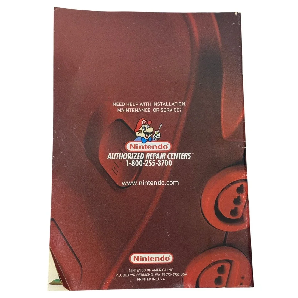 Mario‎ Golf Nintendo 64 N64 Instruction Booklet Manual U/NUS-NMFE-USA